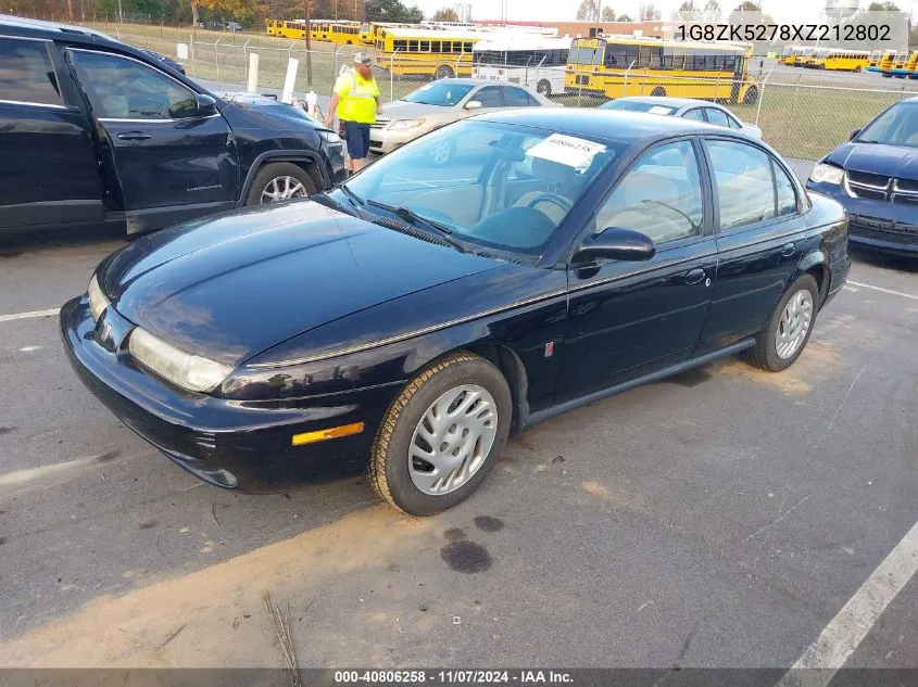 1999 Saturn Sl2 VIN: 1G8ZK5278XZ212802 Lot: 40806258