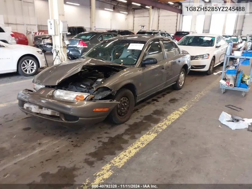 2000 Saturn Sl1 VIN: 1G8ZH5285YZ245488 Lot: 40792328