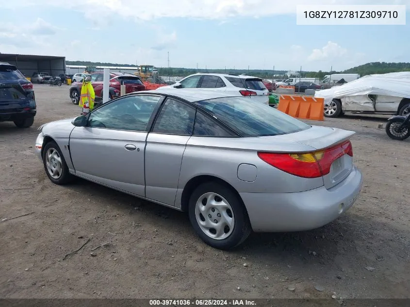 2001 Saturn Sc 3Dr Base (A4) VIN: 1G8ZY12781Z309710 Lot: 39741036