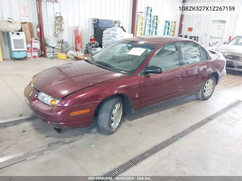 2001 Saturn Sl2 VIN: 1G8ZK527X1Z267159 Lot: 39992858