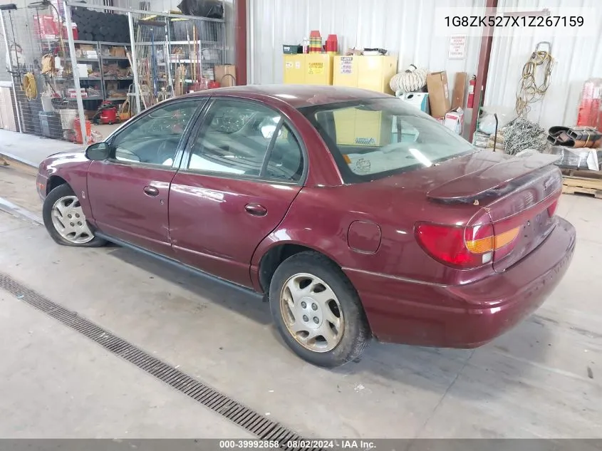 2001 Saturn Sl2 VIN: 1G8ZK527X1Z267159 Lot: 39992858