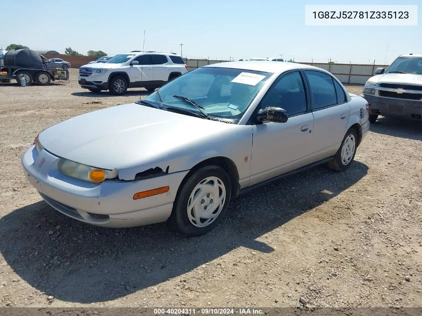 2001 Saturn Sl2 VIN: 1G8ZJ52781Z335123 Lot: 40204311