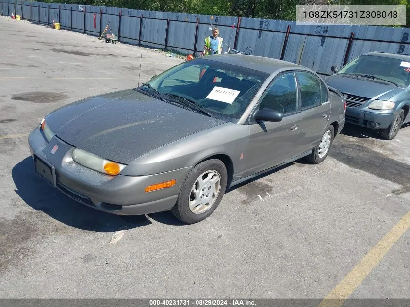 2001 Saturn Sl2 VIN: 1G8ZK54731Z308048 Lot: 40231731