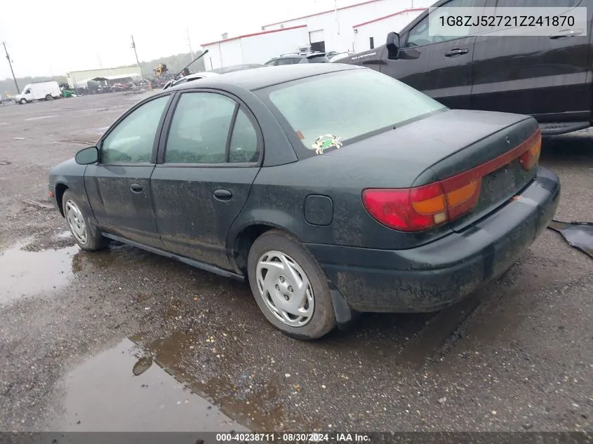 1G8ZJ52721Z241870 2001 Saturn Sl2