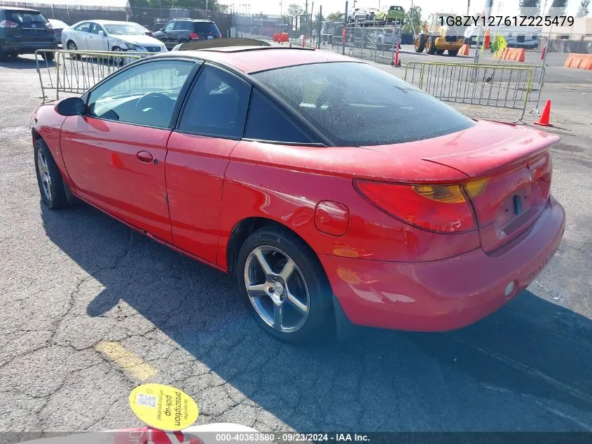 2001 Saturn Sc2 VIN: 1G8ZY12761Z225479 Lot: 40363580