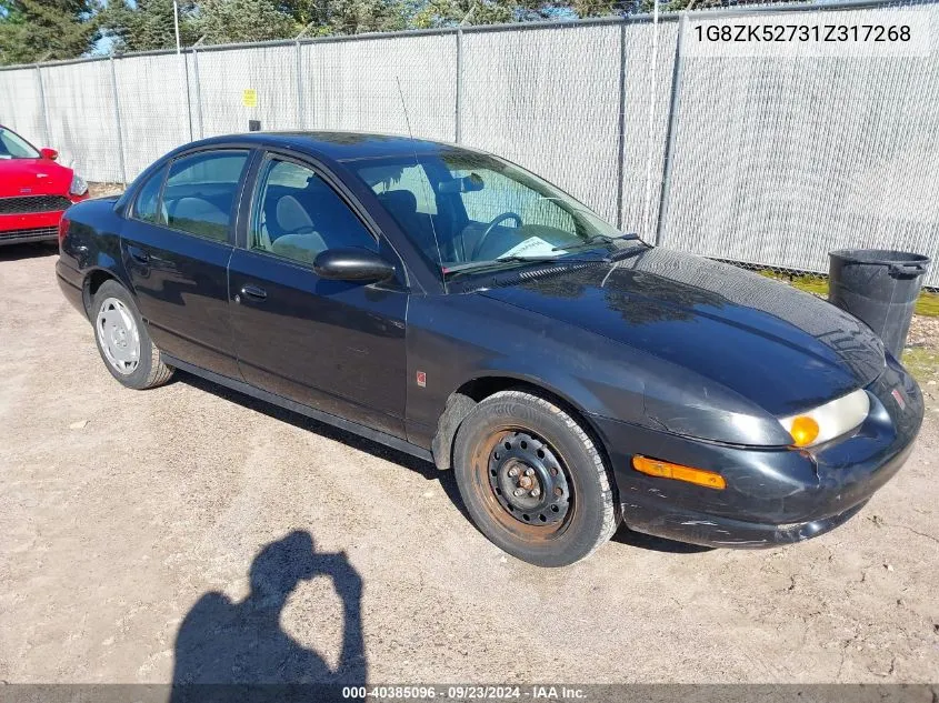 2001 Saturn Sl2 VIN: 1G8ZK52731Z317268 Lot: 40385096