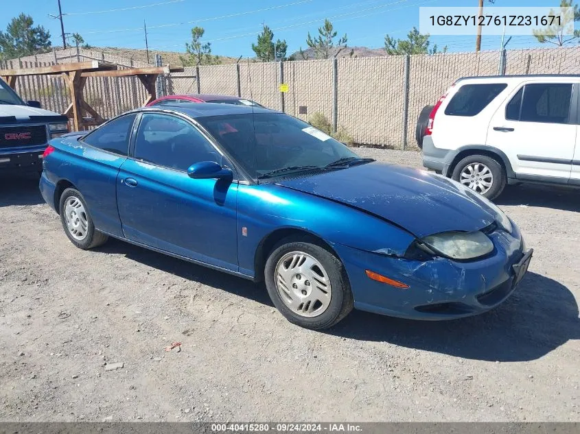 2001 Saturn Sc2 VIN: 1G8ZY12761Z231671 Lot: 40415280