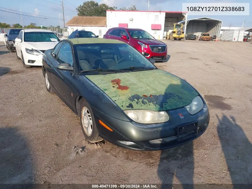 2001 Saturn Sc2 VIN: 1G8ZY12701Z338683 Lot: 40471399