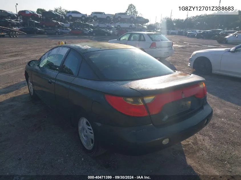 2001 Saturn Sc2 VIN: 1G8ZY12701Z338683 Lot: 40471399