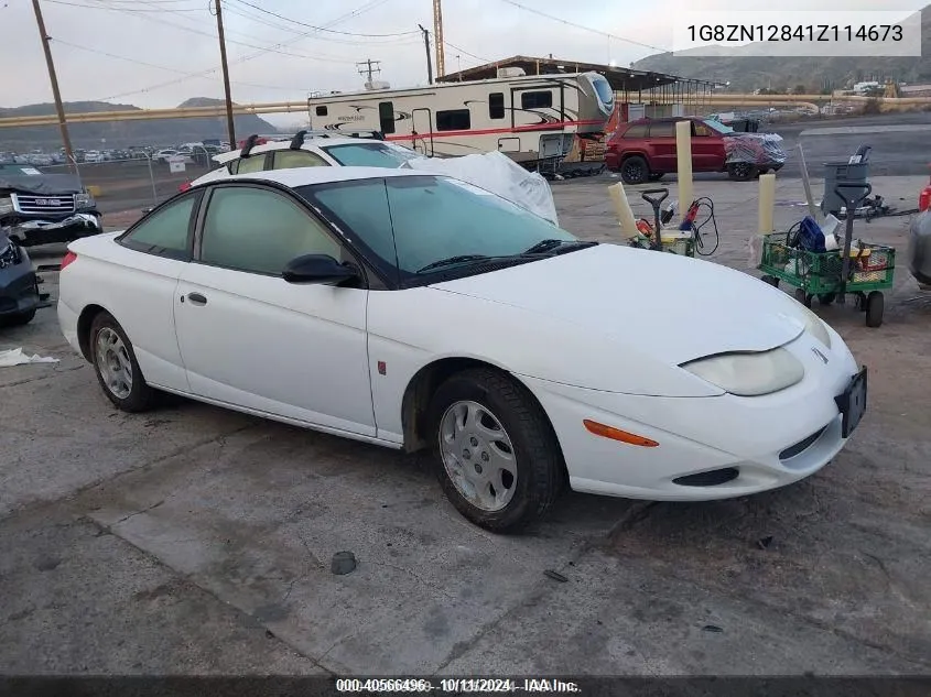 2001 Saturn Sc 3Dr Base (M5) VIN: 1G8ZN12841Z114673 Lot: 40566496