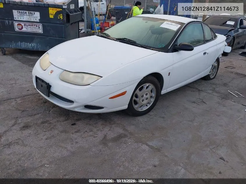 2001 Saturn Sc 3Dr Base (M5) VIN: 1G8ZN12841Z114673 Lot: 40566496