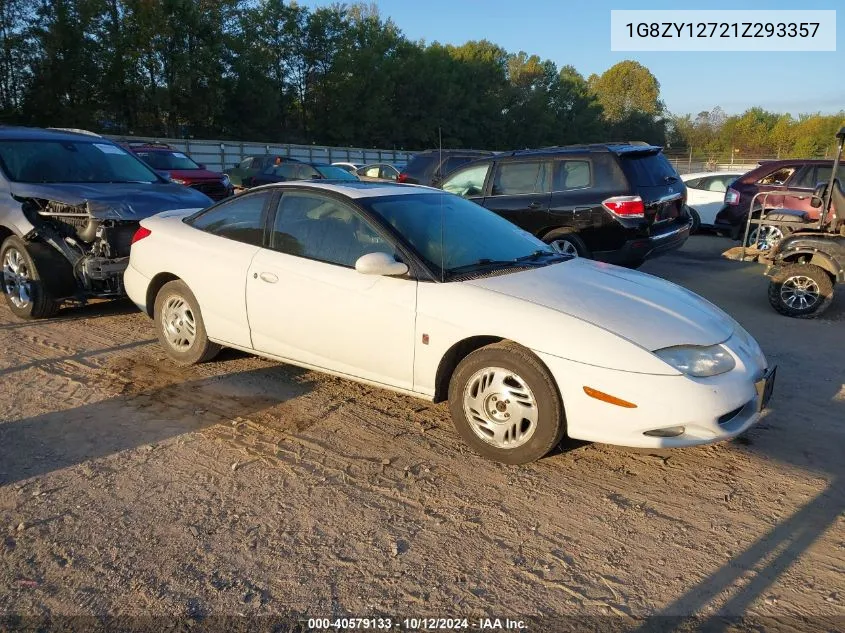 2001 Saturn Sc2 VIN: 1G8ZY12721Z293357 Lot: 40579133