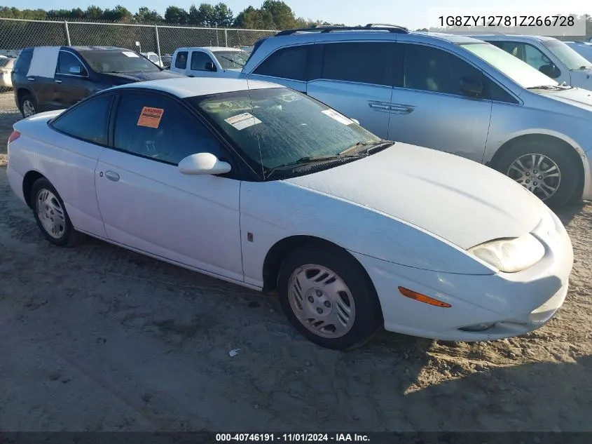 2001 Saturn Sc2 VIN: 1G8ZY12781Z266728 Lot: 40746191