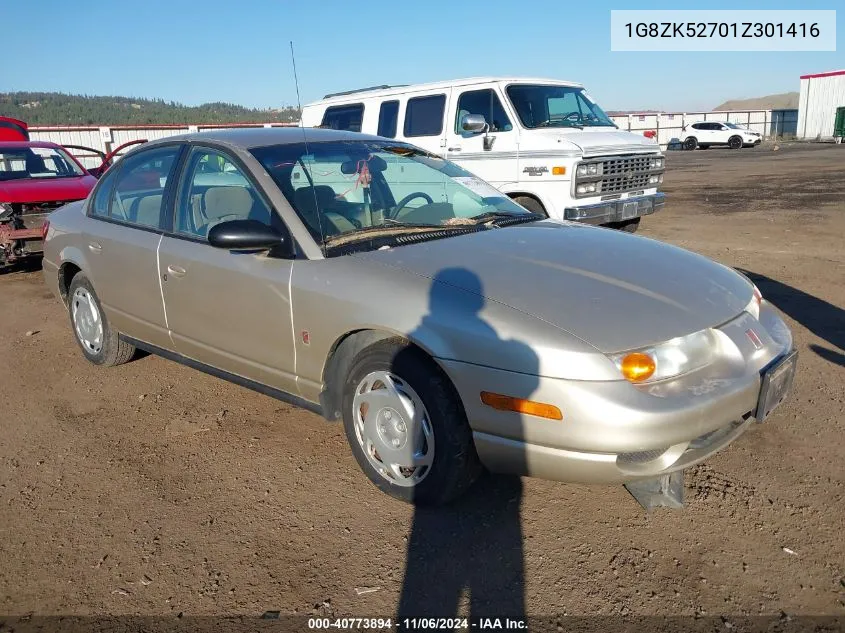 2001 Saturn Sl2 VIN: 1G8ZK52701Z301416 Lot: 40773894