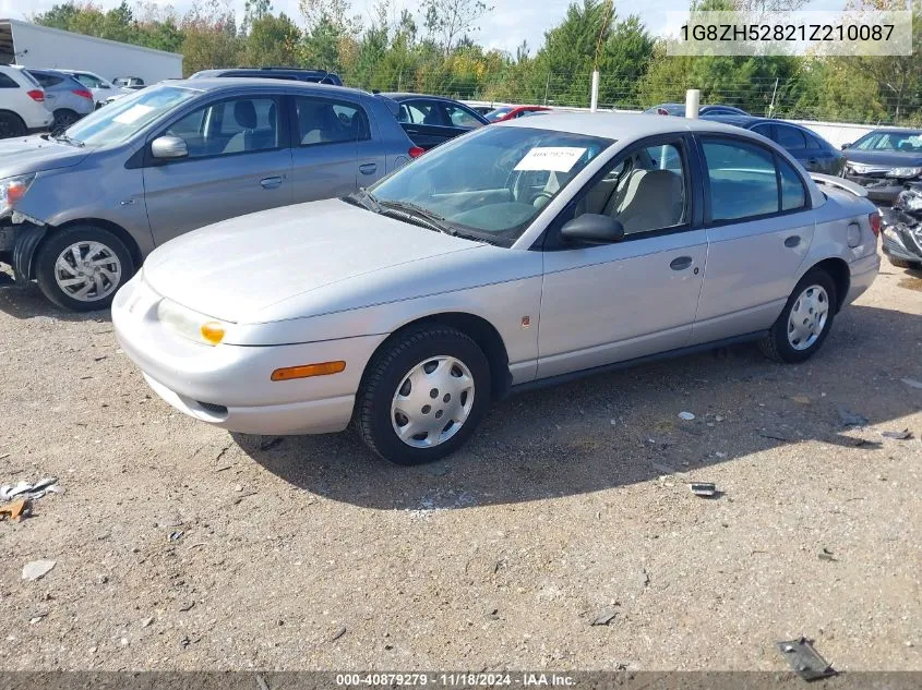 2001 Saturn Sl1 VIN: 1G8ZH52821Z210087 Lot: 40879279