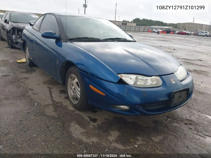 2001 Saturn Sc 3Dr VIN: 1G8ZY12791Z101299 Lot: 40887337