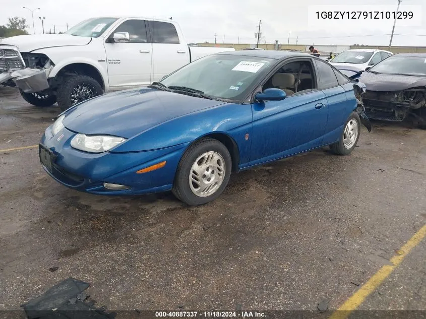 2001 Saturn Sc 3Dr VIN: 1G8ZY12791Z101299 Lot: 40887337