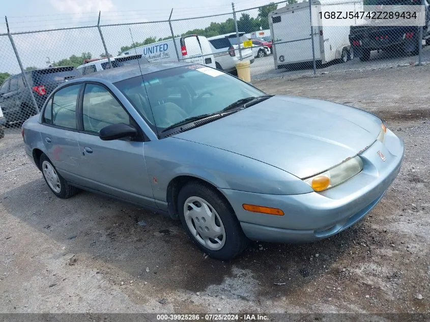 2002 Saturn S-Series Sl2 VIN: 1G8ZJ54742Z289434 Lot: 39925286