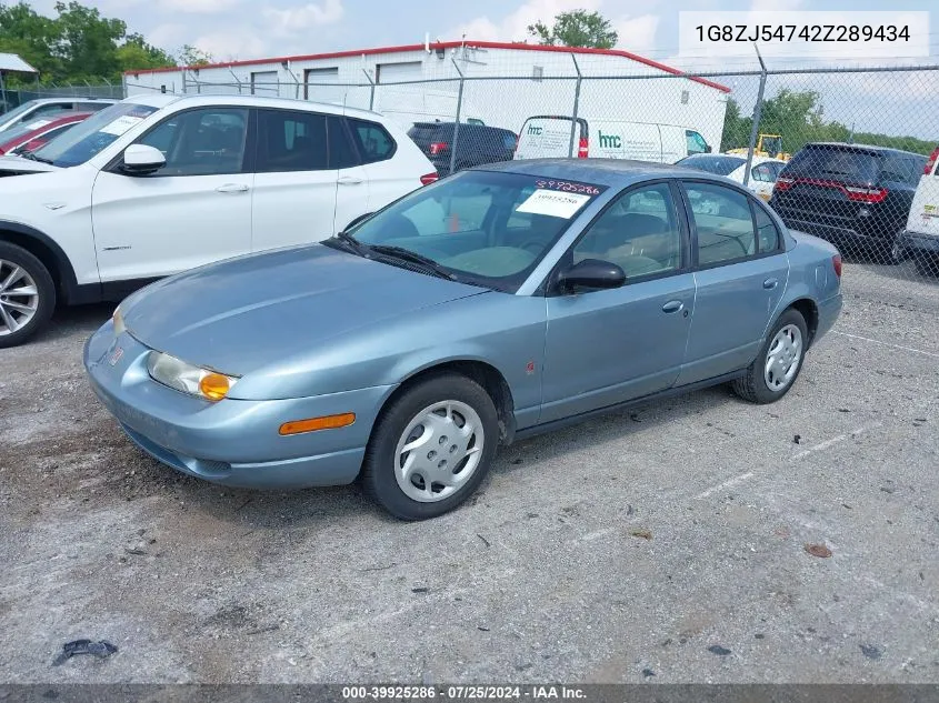 1G8ZJ54742Z289434 2002 Saturn S-Series Sl2