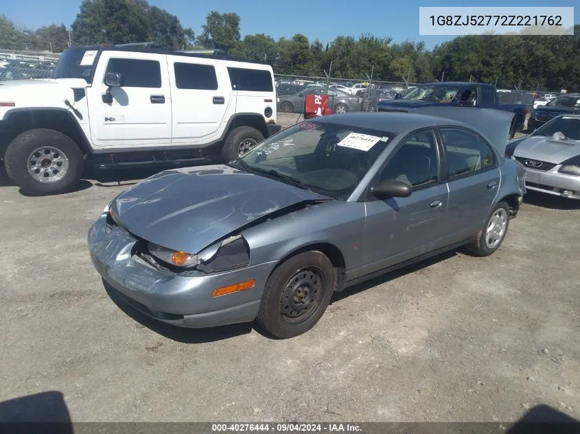 2002 Saturn S-Series Sl2 VIN: 1G8ZJ52772Z221762 Lot: 40276444