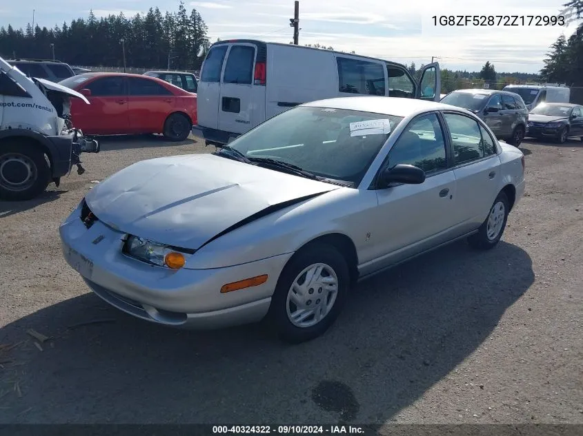 2002 Saturn S-Series Sl VIN: 1G8ZF52872Z172993 Lot: 40324322