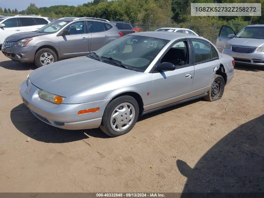 2002 Saturn S-Series Sl2 VIN: 1G8ZK52732Z258272 Lot: 40332848