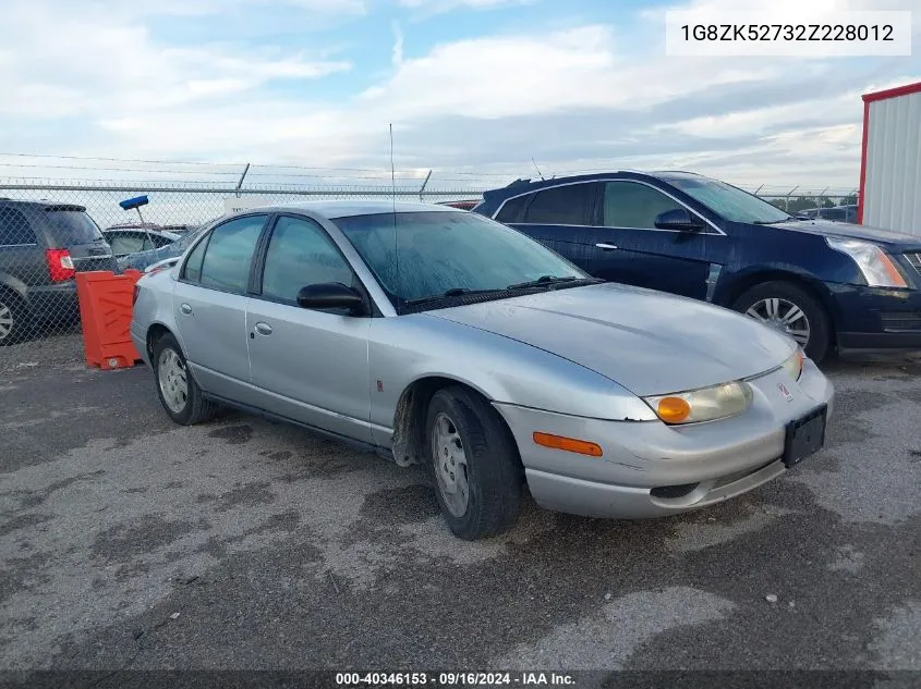 2002 Saturn S-Series Sl2 VIN: 1G8ZK52732Z228012 Lot: 40346153