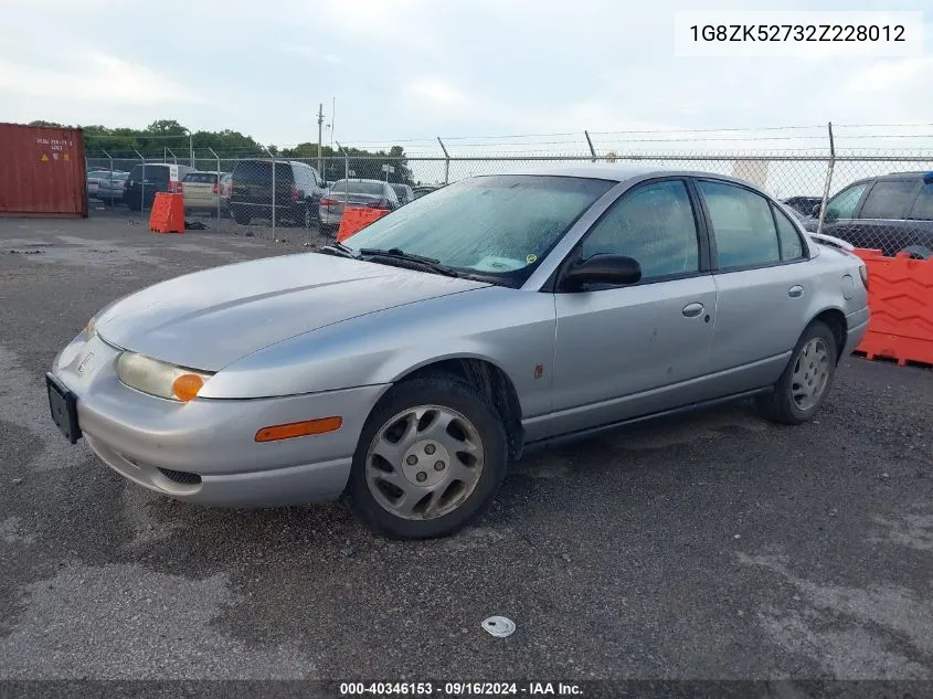 2002 Saturn S-Series Sl2 VIN: 1G8ZK52732Z228012 Lot: 40346153