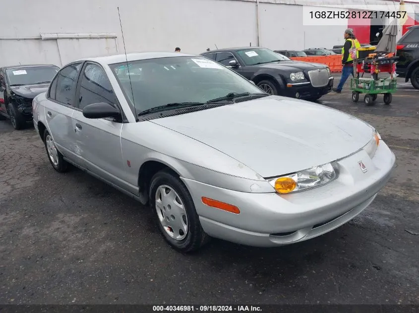 2002 Saturn S-Series Sl1 VIN: 1G8ZH52812Z174457 Lot: 40346981