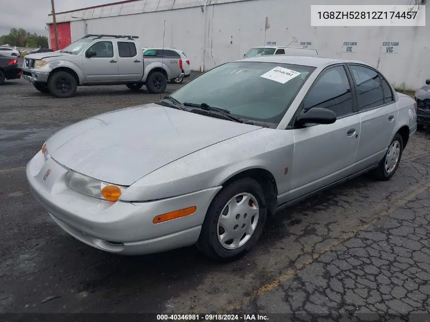 2002 Saturn S-Series Sl1 VIN: 1G8ZH52812Z174457 Lot: 40346981