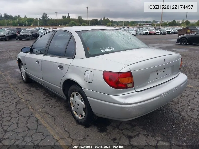 2002 Saturn S-Series Sl1 VIN: 1G8ZH52812Z174457 Lot: 40346981