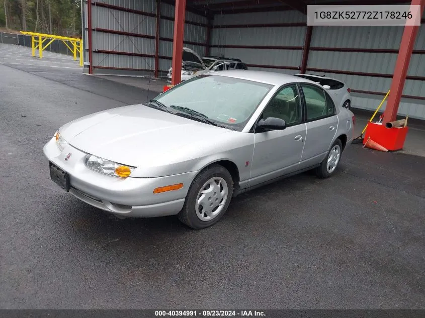 2002 Saturn S-Series Sl2 VIN: 1G8ZK52772Z178246 Lot: 40394991