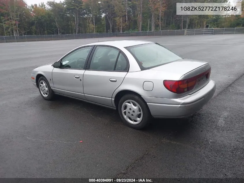 2002 Saturn S-Series Sl2 VIN: 1G8ZK52772Z178246 Lot: 40394991