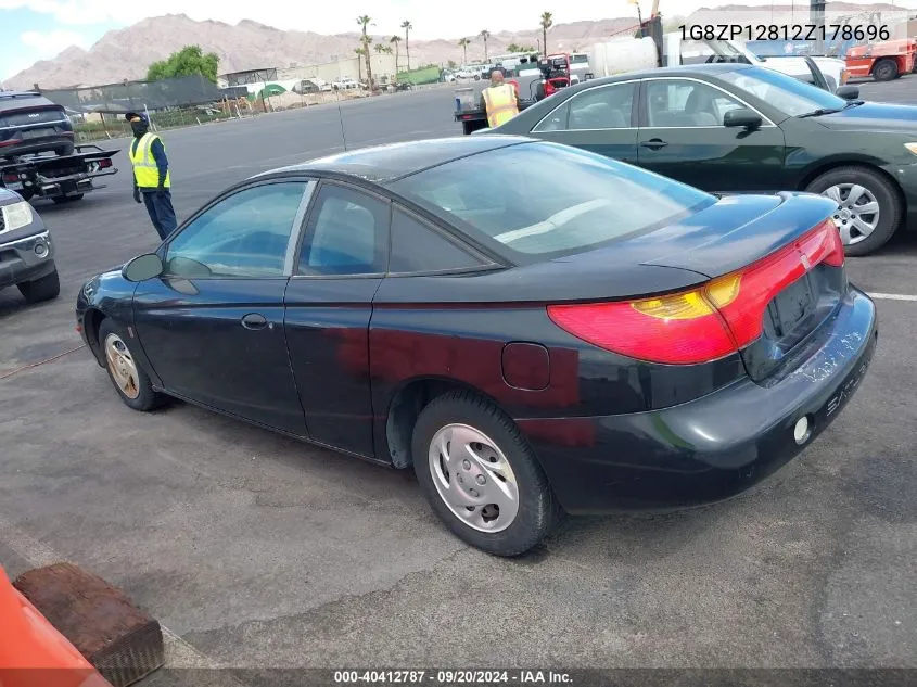 2002 Saturn S-Series Sc1 VIN: 1G8ZP12812Z178696 Lot: 40412787