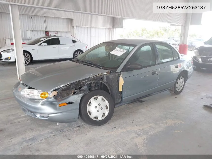 2002 Saturn S-Series Sl1 VIN: 1G8ZH52852Z263187 Lot: 40456647