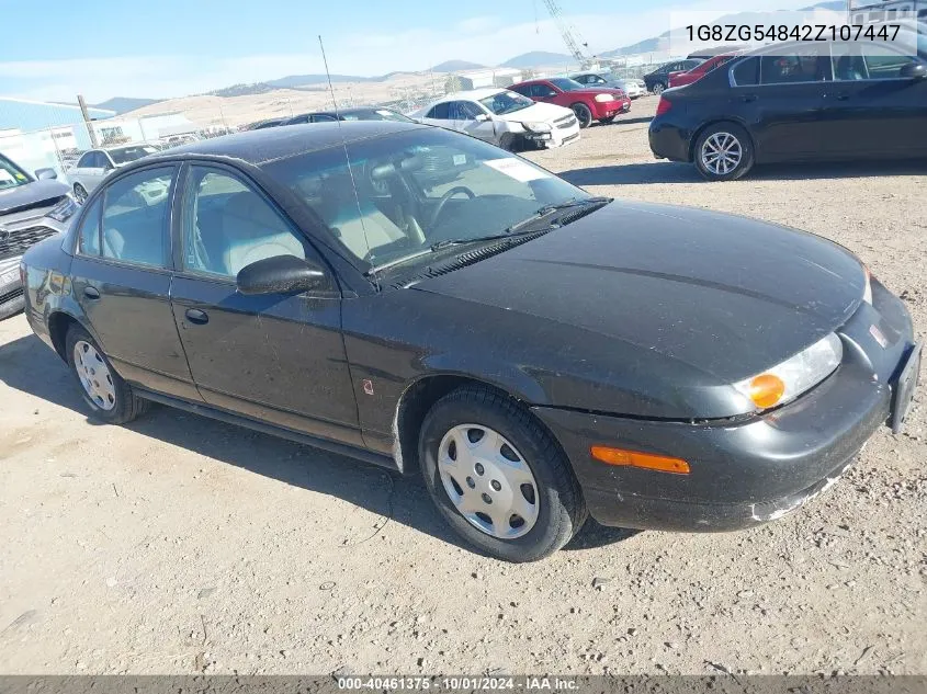 2002 Saturn S-Series Sl1 VIN: 1G8ZG54842Z107447 Lot: 40461375