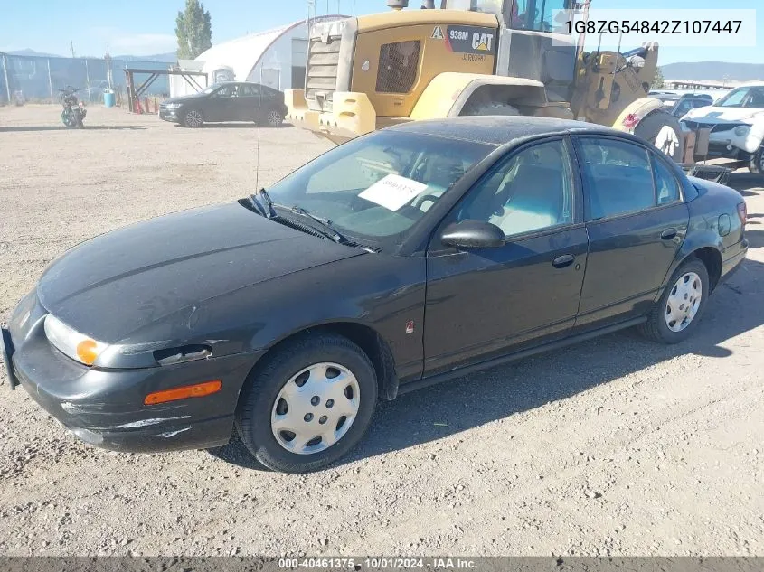 2002 Saturn S-Series Sl1 VIN: 1G8ZG54842Z107447 Lot: 40461375