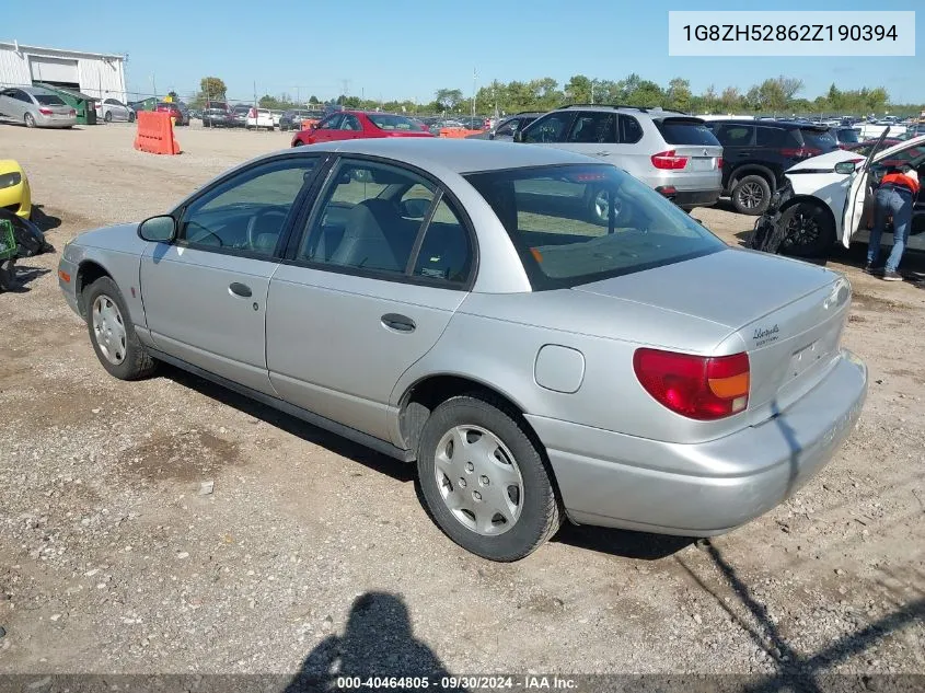 2002 Saturn S-Series Sl1 VIN: 1G8ZH52862Z190394 Lot: 40464805