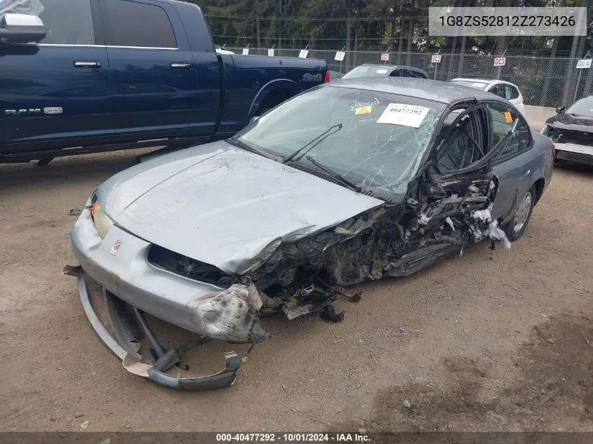 2002 Saturn S-Series Sl VIN: 1G8ZS52812Z273426 Lot: 40477292