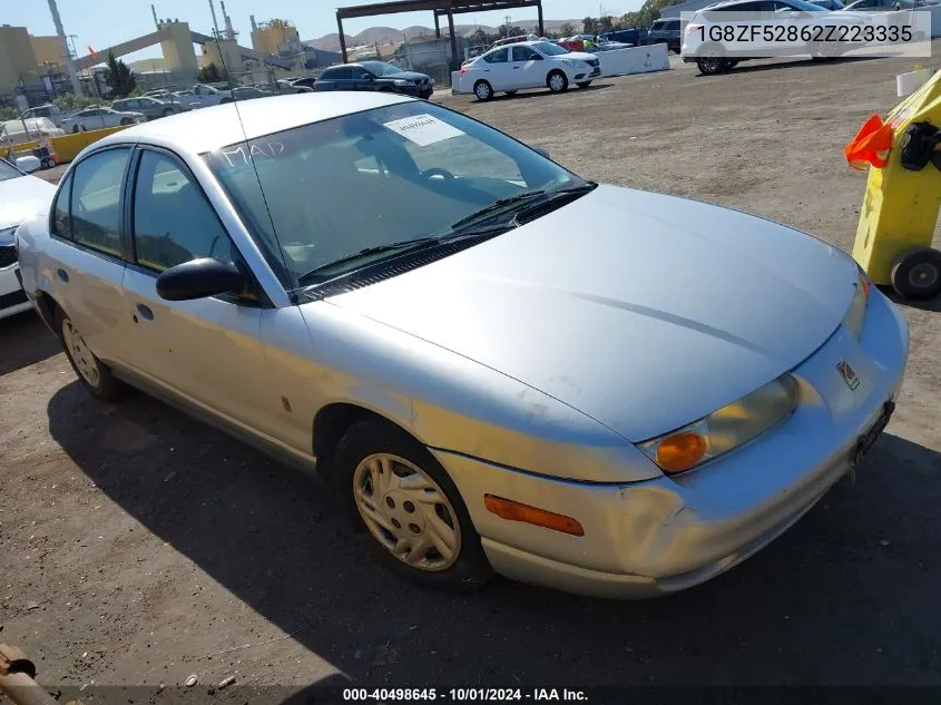 2002 Saturn S-Series Sl VIN: 1G8ZF52862Z223335 Lot: 40498645