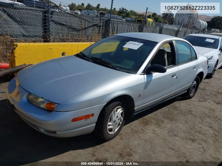 2002 Saturn S-Series Sl VIN: 1G8ZF52862Z223335 Lot: 40498645