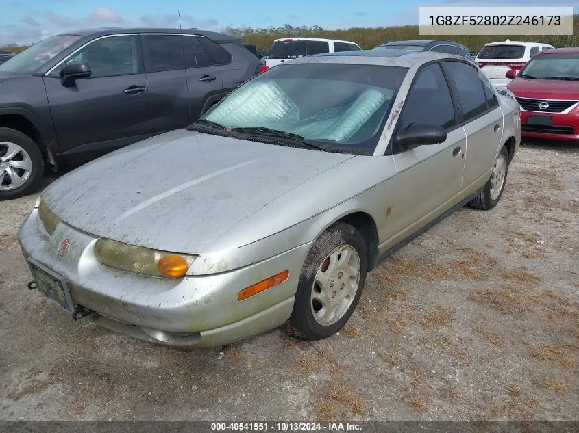 2002 Saturn S-Series Sl VIN: 1G8ZF52802Z246173 Lot: 40541551