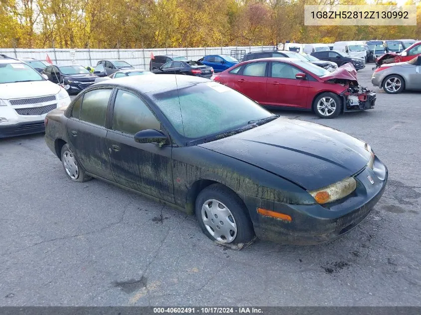 2002 Saturn S-Series Sl1 VIN: 1G8ZH52812Z130992 Lot: 40602491