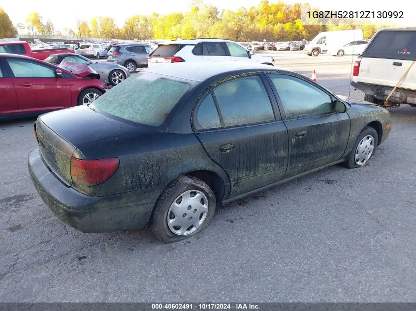 2002 Saturn S-Series Sl1 VIN: 1G8ZH52812Z130992 Lot: 40602491