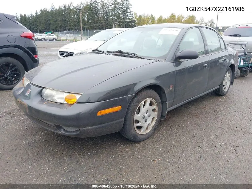 2002 Saturn S-Series Sl2 VIN: 1G8ZK547X2Z161986 Lot: 40642856