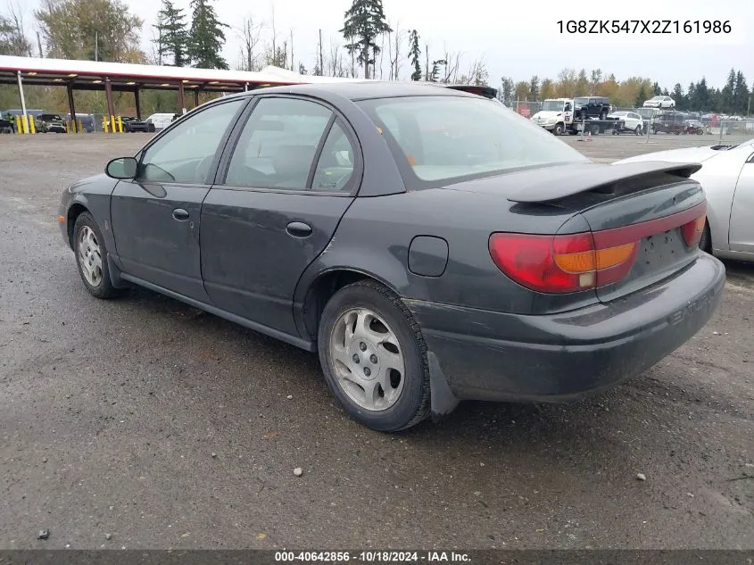 2002 Saturn S-Series Sl2 VIN: 1G8ZK547X2Z161986 Lot: 40642856