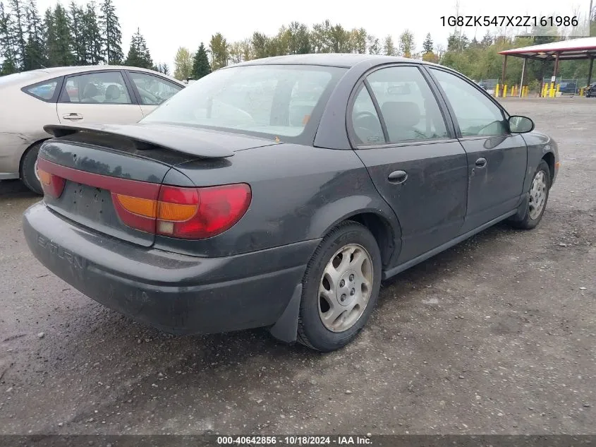 2002 Saturn S-Series Sl2 VIN: 1G8ZK547X2Z161986 Lot: 40642856