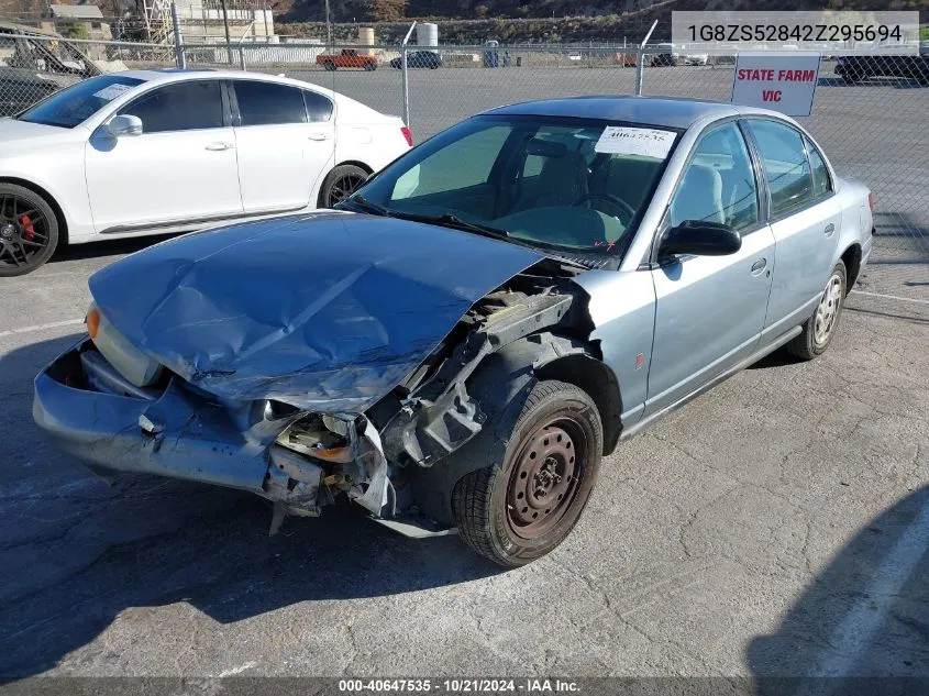 2002 Saturn S-Series Sl VIN: 1G8ZS52842Z295694 Lot: 40647535