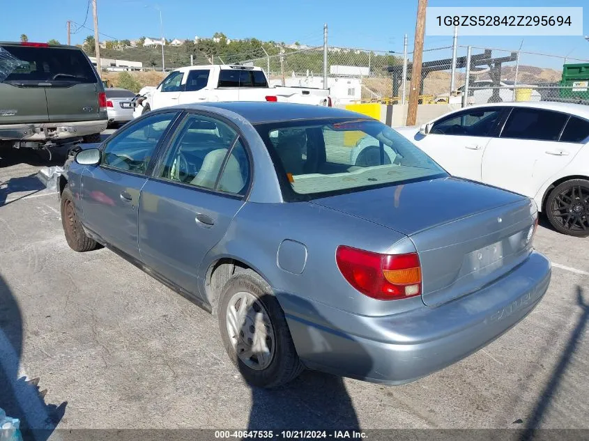 2002 Saturn S-Series Sl VIN: 1G8ZS52842Z295694 Lot: 40647535