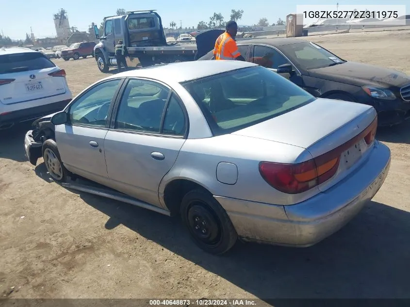 2002 Saturn S-Series Sl2 VIN: 1G8ZK52772Z311975 Lot: 40648873